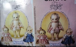 2995  MCCALLS 14'' RETRO KEWPIE DOLL, WINGS  CLOTHES  UNDIES SHOES PATTERN